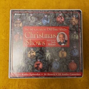The 60 Greatest Old-Time Radio Christmas Show Cassetts Collection